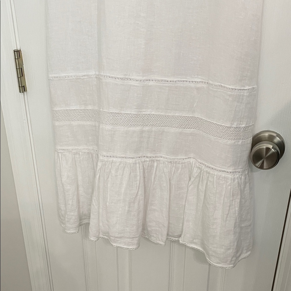 💕NWT Rails White Lace-Trimmed Dress - Picture 11 of 12